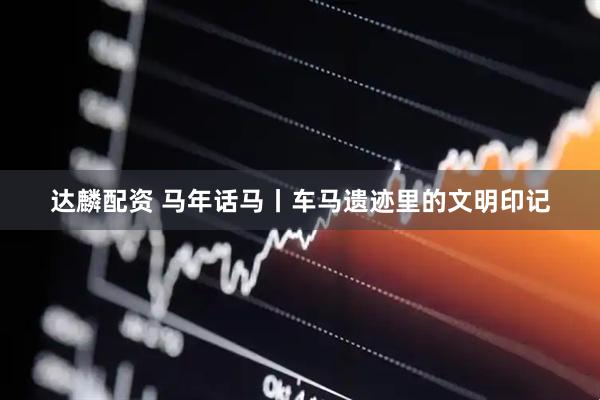 达麟配资 马年话马丨车马遗迹里的文明印记
